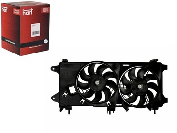 Вентилятор охлаждение. doblo 1.9jtd 01- з кондиционер hart фото №1