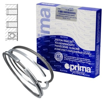 Кольца поршневые dacia duster доккер 1.2 tce фото №1