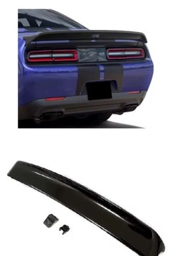 Спойлер спойлер крило спойлер dodge challenger srt hellcat стиль 2015+ фото №1