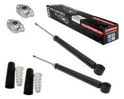 2x амортизатори подушки відбійники vw seat audi skoda фото №1