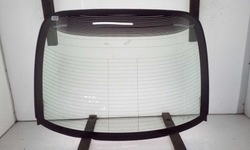 Скло задня зад chrysler 300m sedan 1998-2004 з підігрівом зелена нова фото №1