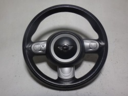 Руль трёхспицевый подушка air bag мульти mini r55 r56 r57 r58 r59 фото №1
