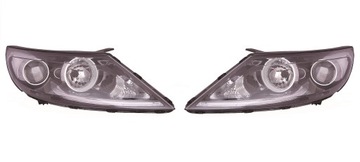 Фары kia sportage 2014- комплект l+r рестайлинг фото №1