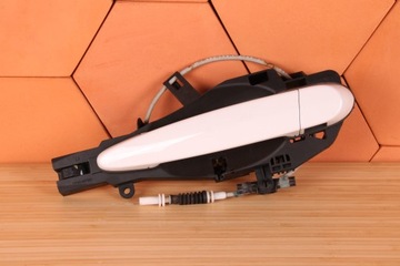 Bmw e90 e91 ручка наружная левый зад задняя a300 альпийский белый 3 фото №1