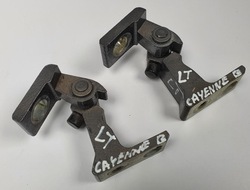 Петлі двері лівий зад задні porsche cayenne ii 7p5 8k0831401a пара фото №1