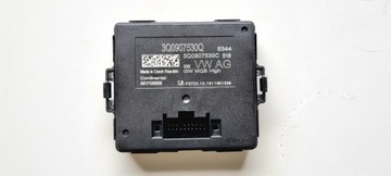 Модуль блок управления шлюз 3q0907530q golf vii рестайлинг фото №1