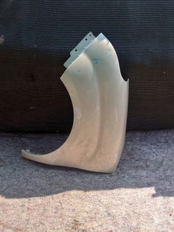 Fiat doblo ii combo d крыло левый перед фото №1