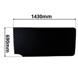 Стекло боковая правая w дверь renault master iii 3 -p 0396 фото №1