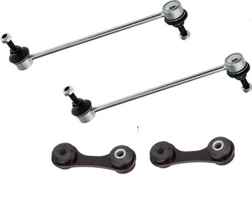 4x з'єднувачі стабілізатора перед i зад opel vectra c signum croma saab 9-3 фото №1