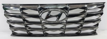 Решётка защита решётка радиатора hyundai tucson iv 20- фото №1
