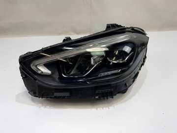 Mercedes c 206 полный led performance левая фара фото №1