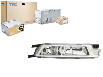 Лампа протитуманна перед l vw passat b8 08.14-01.19 tyc фото №1