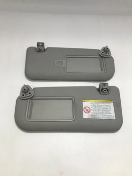 Сонцезахисний козирок захист сонячна l/p hyundai ix35 09- фото №1