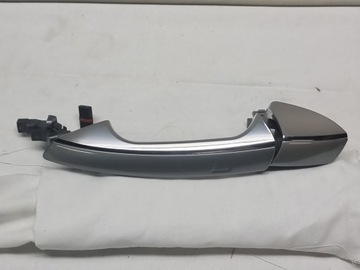 Mercedes w218 ручка двері лівий зад хром фото №1