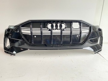 Бампер перед переднее решётка решётка радиатора audi e-tron 4ke фото №1