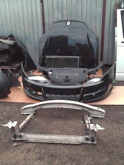 Перед лампы капот радиатор laguna iii fl 2.0dci фото №1