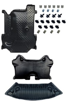 Mercedes c-klasa w204 комплект захист + застібки фото №1