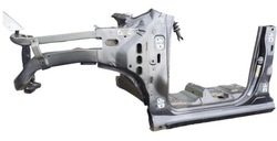 Dodge ram 1500 v чверть ліва поріг стійка 19-23r фото №1