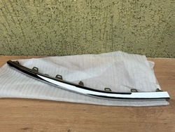 Renault koleos ii 2 рестайлінг 19- планка хром бампера права перед 620866053r фото №1