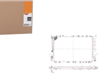 Радіаторів vw a100 a6 1,8-2,3 nrf фото №1