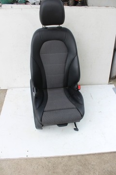 Сиденье пассажира mercedes c класс 15r pół кожа фото №1