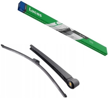 Важіль двірники задній + щітка skoda octavia ii 04-13 фото №1