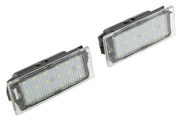 Nty лампочки led подсветка номерного знака фото №1