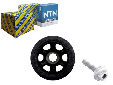 Колесо ременное вала коленчатого ze винтами mercedes c фото №1