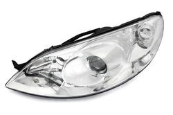 Peugeot 407 2004- лампа фара лівий новий depo^ фото №1