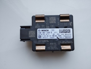 Радар модуль датчик vw audi skoda seat 3q0907550b фото №1