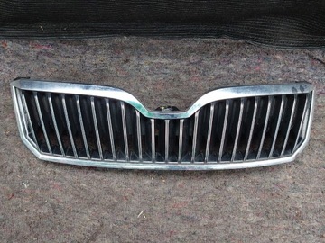 Решітка радіатора решітка радіатор хром skoda superb ii рестайлінг фото №1