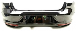 Бампер задній 4xpdc vw passat b8 sedan рестайлінг 3g5807421a lc9x deepblack фото №1