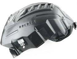 Підкрилок ducato jumper boxer 06- перед pr пластик фото №1