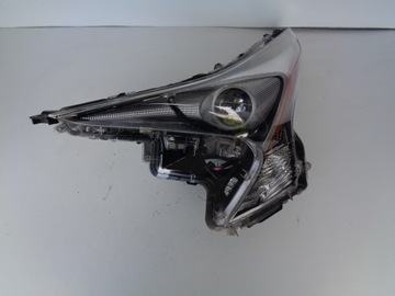 Лампа ліва фара toyota prius 16- повний led фото №1