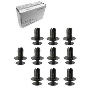 Застібки захисні накладки ременя передньої audi a4 b6 b7 a6 c7 фото №1