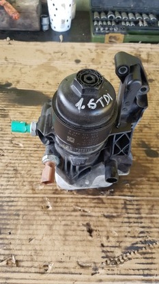 Корпус фильтра масла vw audi 1.6tdi 03n115389b фото №1