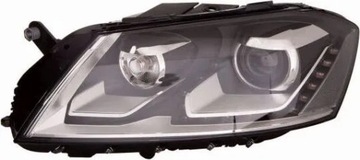 Фара лампа vw passat b7 -14 ліва ксенон + led фото №1