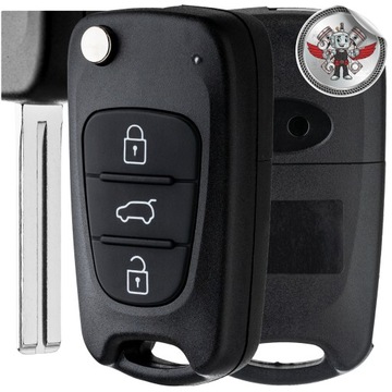 Ключ pilot корпус do hyundai i10 i20 i30 ix35 kia ceed sportage venga фото №1