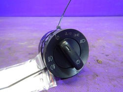 Vw golf v plus 03- перемикач світла 1k0941431as фото №1