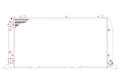 Nrf радиаторов vw a80 1,6-2,0 78-98 -ac nrf фото №1