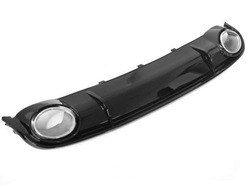 Дифузор do audi a4 b8 08-11 глянцевий чорний sport фото №1