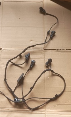 Джгут бампера зад pdc з датчиками 6x pdc радар mercedes w213 e клас фото №1