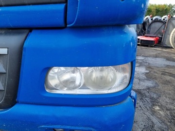 Панель крепления фар защита корпус лампы фара daf 85 cf фото №1