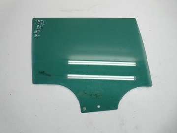 Скло двері skoda yeti 2011r. права задня темне оригінал фото №1