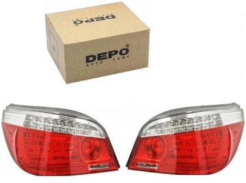 Лампа задняя левая + правая комбинированная bmw 5 e60 2001-10 фото №1