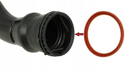 Прокладка труба шланг turbo renault laguna iii 2.0dci фото №1