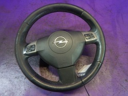 Opel vectra c 05-09 кермо мультифункція шкіра фото №1