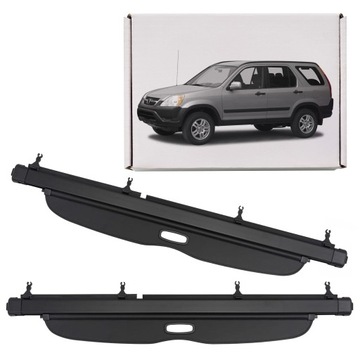 Honda cr-v ii 2003-2006 ролета багажника чёрная фото №1