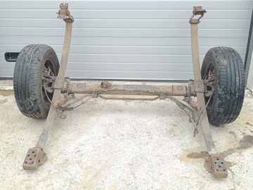 Ось балка подвешивание зад рессоры колёса chrysler grand voyager iv 05-07r фото №1