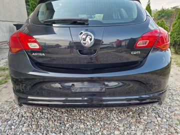Бампер задній opel astra j opc line hb z22c фото №1